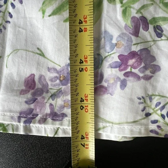 NWT Hill House Sz XS Matilda Midi Dress Wisteria White Floral Bridgerton Cottage - Picture 13 of 14